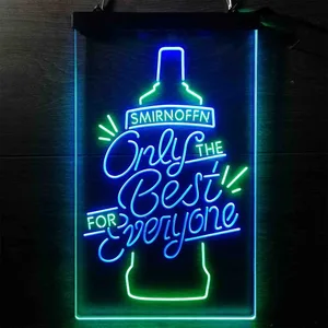 Smirnoff Only The Best Neon-Like LED Sign