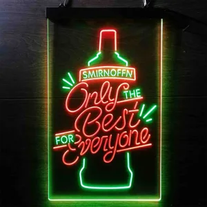 Smirnoff Only The Best Neon-Like LED Sign