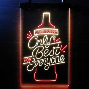Smirnoff Only The Best Neon-Like LED Sign