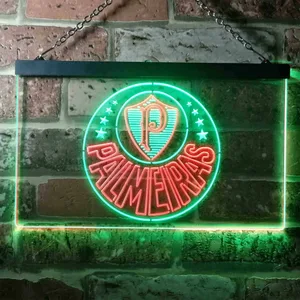 Sociedade Esportiva Palmeiras Logo Neon-Like LED Sign