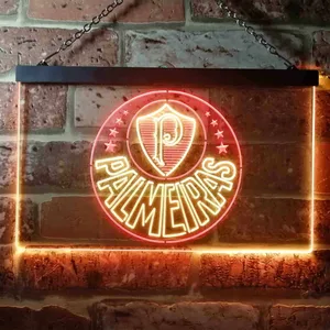 Sociedade Esportiva Palmeiras Logo Neon-Like LED Sign