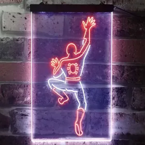 Spider-Man Climbing Neon-Like LED Sign