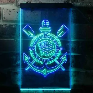 Sport Club Corinthians Paulista Logo Neon-Like LED Sign