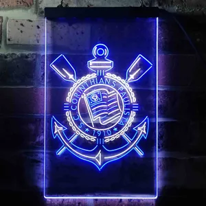 Sport Club Corinthians Paulista Logo Neon-Like LED Sign