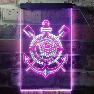 Sport Club Corinthians Paulista Logo Neon-Like LED Sign
