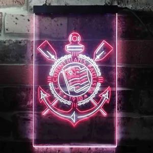 Sport Club Corinthians Paulista Logo Neon-Like LED Sign