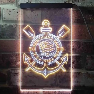 Sport Club Corinthians Paulista Logo Neon-Like LED Sign