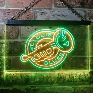 St Louis Blues Alternate Neon-Like LED Sign