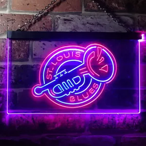 St Louis Blues Alternate Neon-Like LED Sign