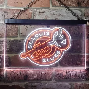 St Louis Blues Alternate Neon-Like LED Sign
