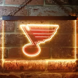 St Louis Blues Logo 1 Neon-Like LED Sign