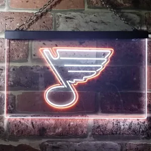 St Louis Blues Logo 1 Neon-Like LED Sign