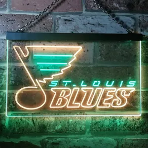 St Louis Blues Logo 2 Neon-Like LED Sign