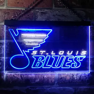 St Louis Blues Logo 2 Neon-Like LED Sign