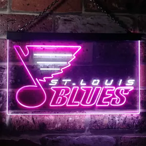 St Louis Blues Logo 2 Neon-Like LED Sign