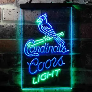 St. Louis Cardinals Coors Light Neon-Like LED Sign