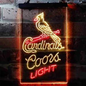 St. Louis Cardinals Coors Light Neon-Like LED Sign