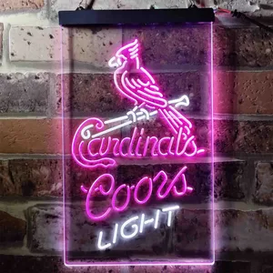 St. Louis Cardinals Coors Light Neon-Like LED Sign