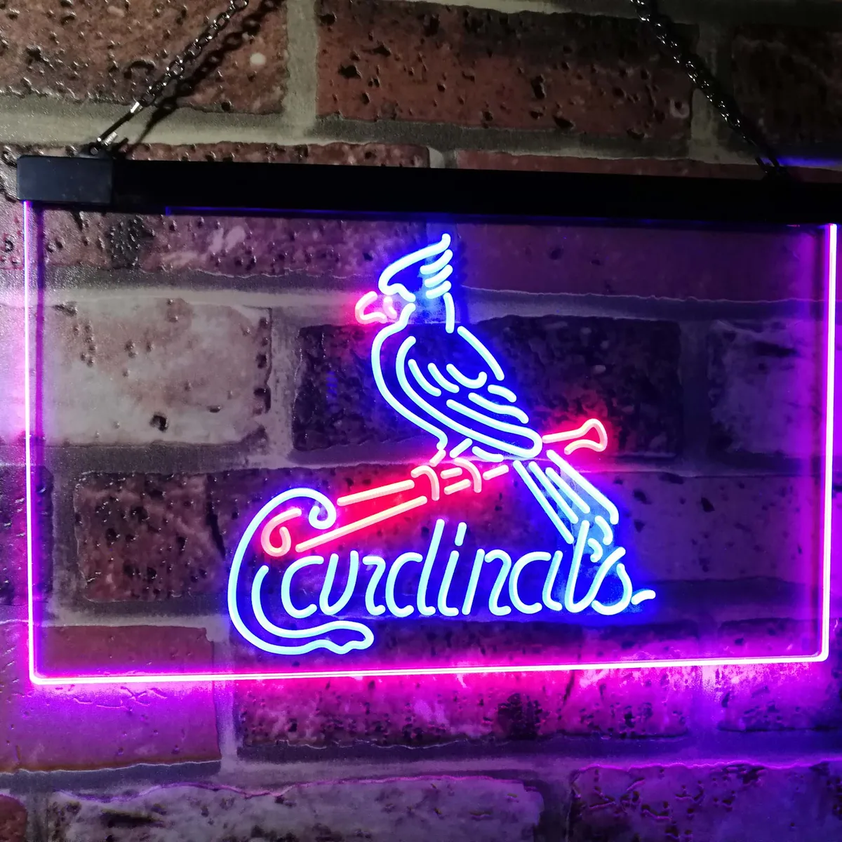 St Louis Cardinals  Logo 1 Neon-Like LED Sign