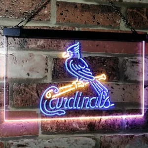 St Louis Cardinals  Logo 1 Neon-Like LED Sign