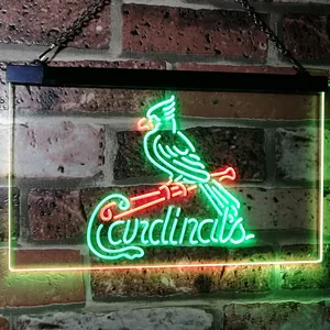 St Louis Cardinals  Logo 1 Neon-Like LED Sign