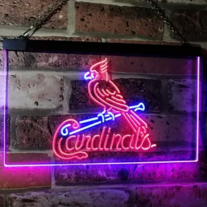 St Louis Cardinals  Logo 1 Neon-Like LED Sign