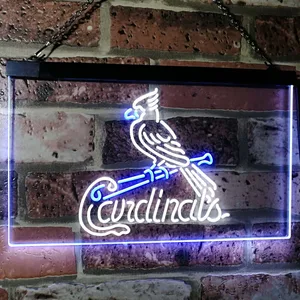 St Louis Cardinals  Logo 1 Neon-Like LED Sign