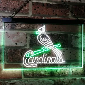 St Louis Cardinals  Logo 1 Neon-Like LED Sign