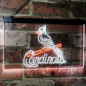 St Louis Cardinals  Logo 1 Neon-Like LED Sign