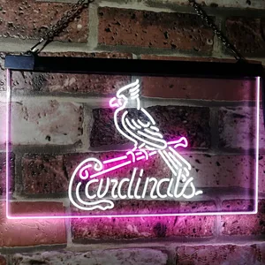 St Louis Cardinals  Logo 1 Neon-Like LED Sign