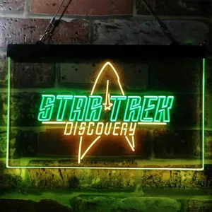 Star Trek Discovery Neon-Like LED Sign