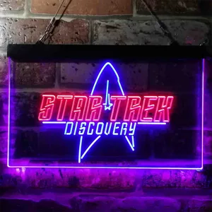 Star Trek Discovery Neon-Like LED Sign