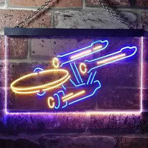 Star Trek Enterprise Neon-Like LED Sign