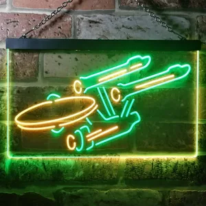 Star Trek Enterprise Neon-Like LED Sign