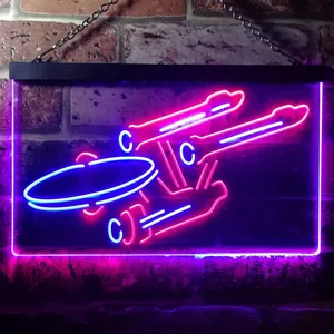 Star Trek Enterprise Neon-Like LED Sign