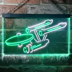 Star Trek Enterprise Neon-Like LED Sign