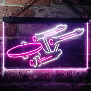 Star Trek Enterprise Neon-Like LED Sign