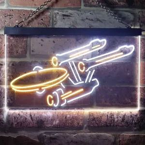 Star Trek Enterprise Neon-Like LED Sign