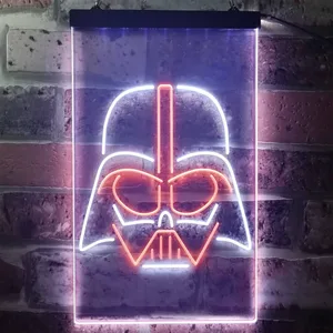 Star Wars Darth Vader Face 2 Neon-Like LED Sign