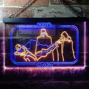 Star Wars Emperor Palpatine Lightning Neon-Like LED Sign