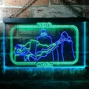 Star Wars Emperor Palpatine Lightning Neon-Like LED Sign