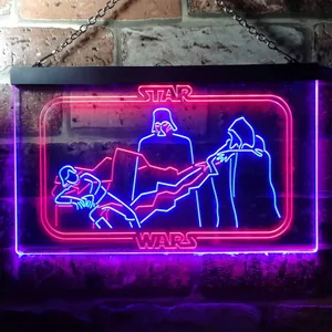 Star Wars Emperor Palpatine Lightning Neon-Like LED Sign