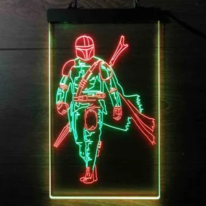 Star Wars The Mandalorian Neon-Like LED Sign