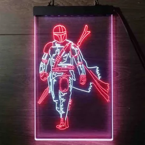 Star Wars The Mandalorian Neon-Like LED Sign
