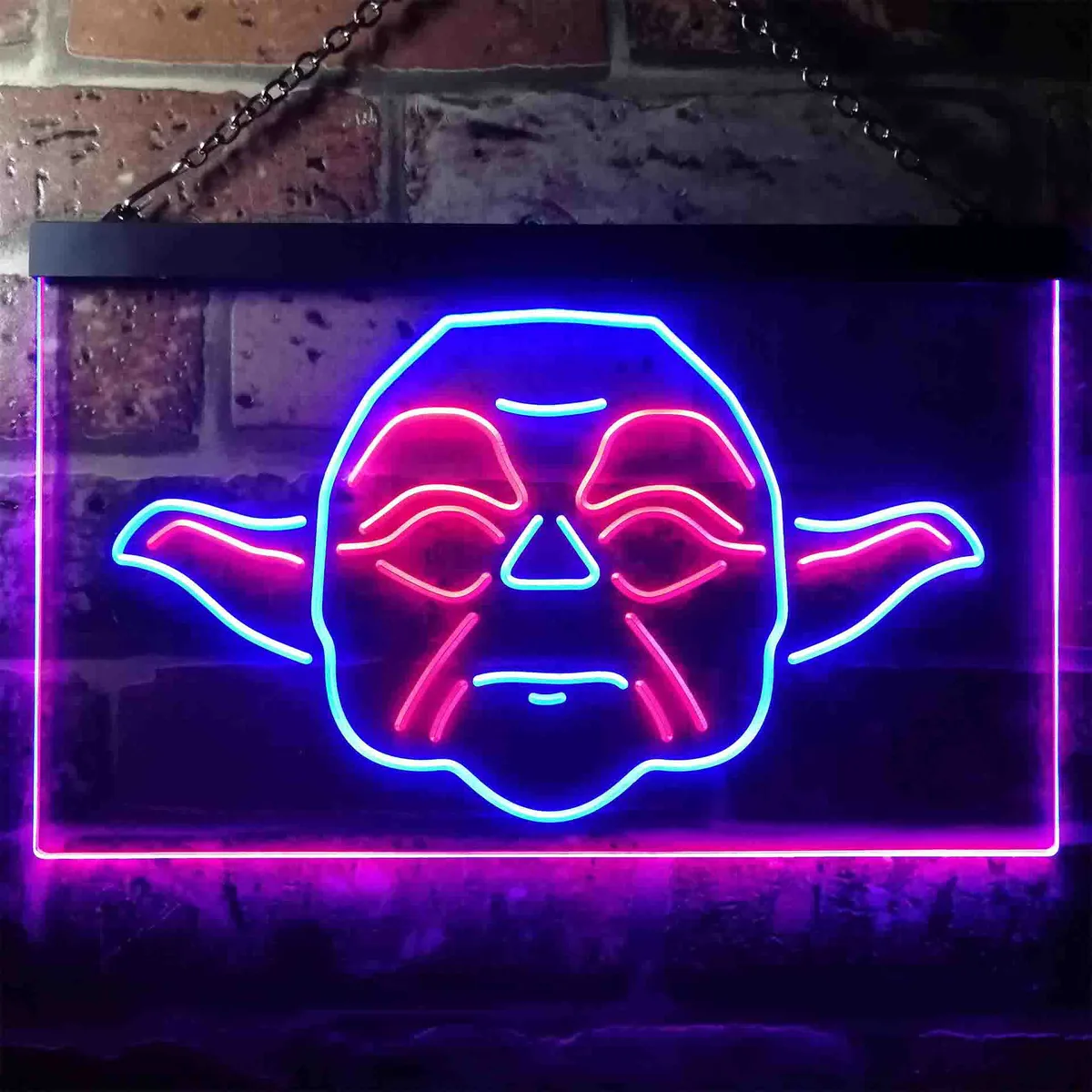 Star Wars Yoda Face Neon-Like LED Sign