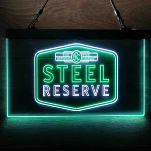 Steel Reserve The Brewing Steel Company Neon-Like LED Sign