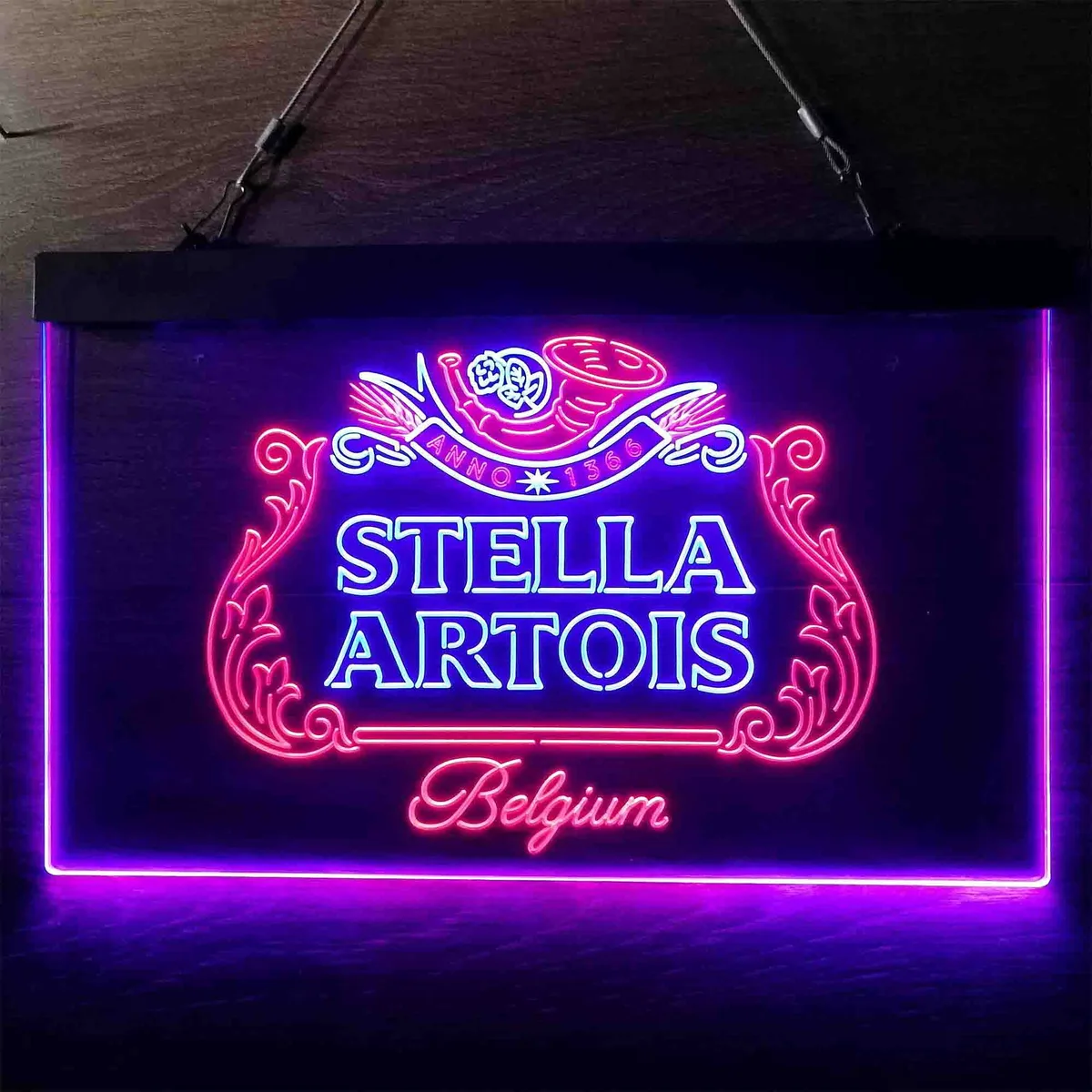 Stella Artois Belgium Neon-Like LED Sign