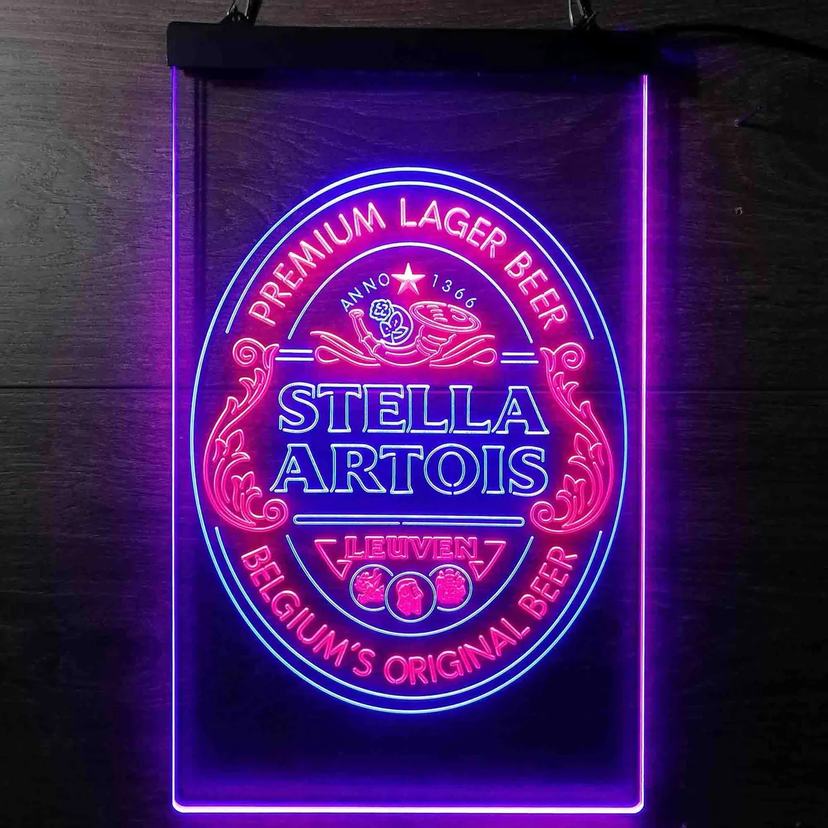 Stella Artois Logo Neon-Like LED Sign