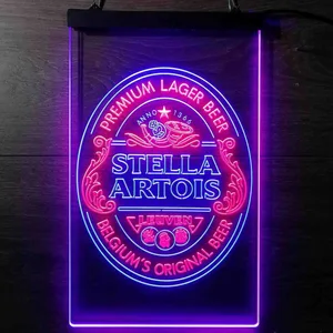 Stella Artois Logo Neon-Like LED Sign
