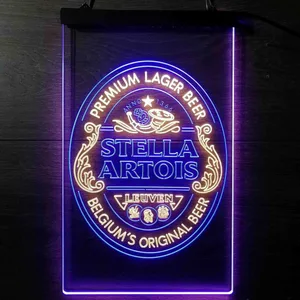 Stella Artois Logo Neon-Like LED Sign